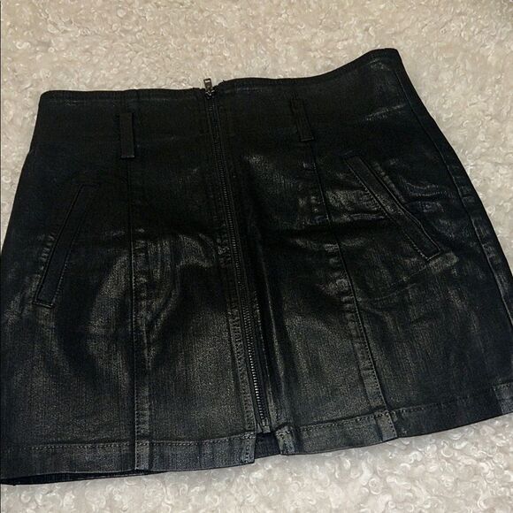 Carmar zip mini skirt size 26 - Picture 1 of 4